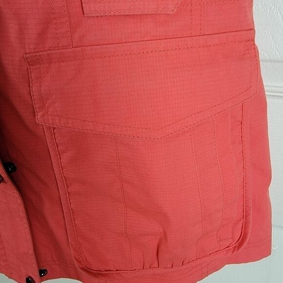 Pendleton coral cargo style hooded vest small - Picture 5 of 10